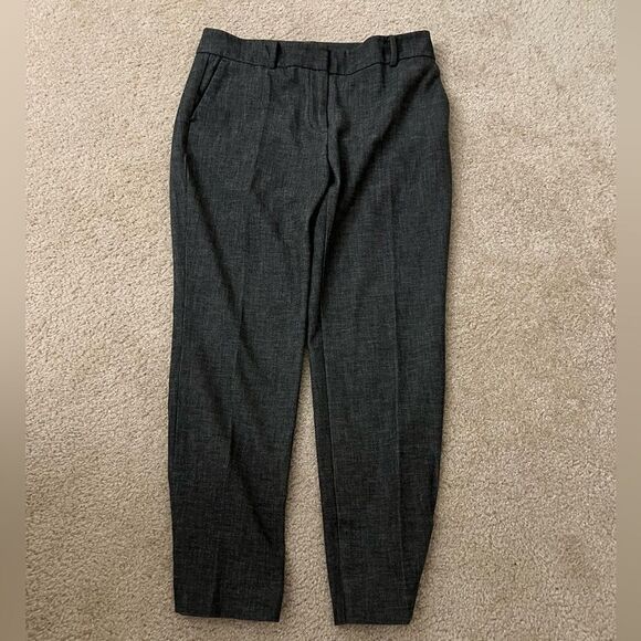 Ann Taylor Gray Dress Pants Straight-Leg - Picture 1 of 5